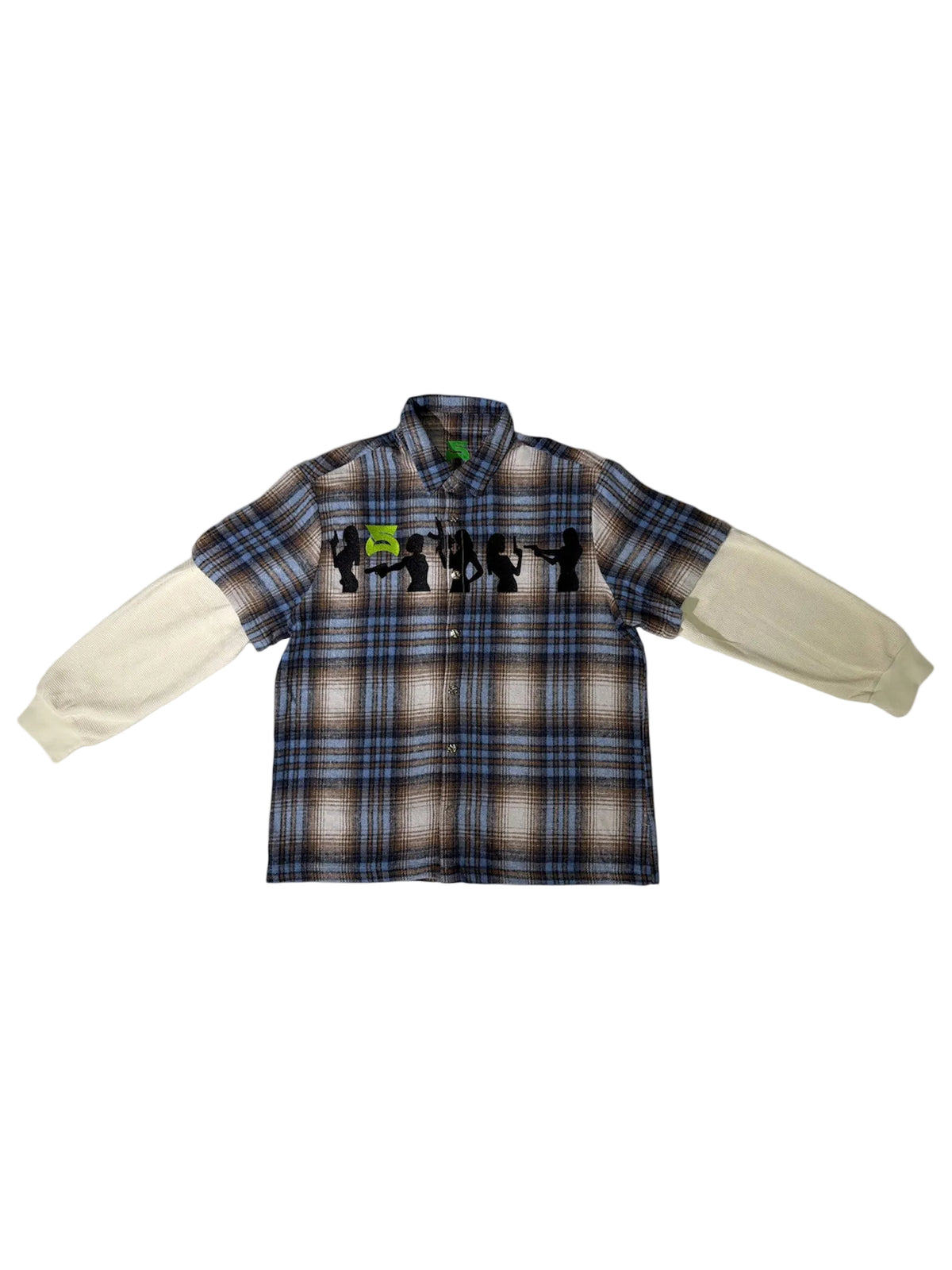 SEKS GIRLS FLANNEL (BLUE)