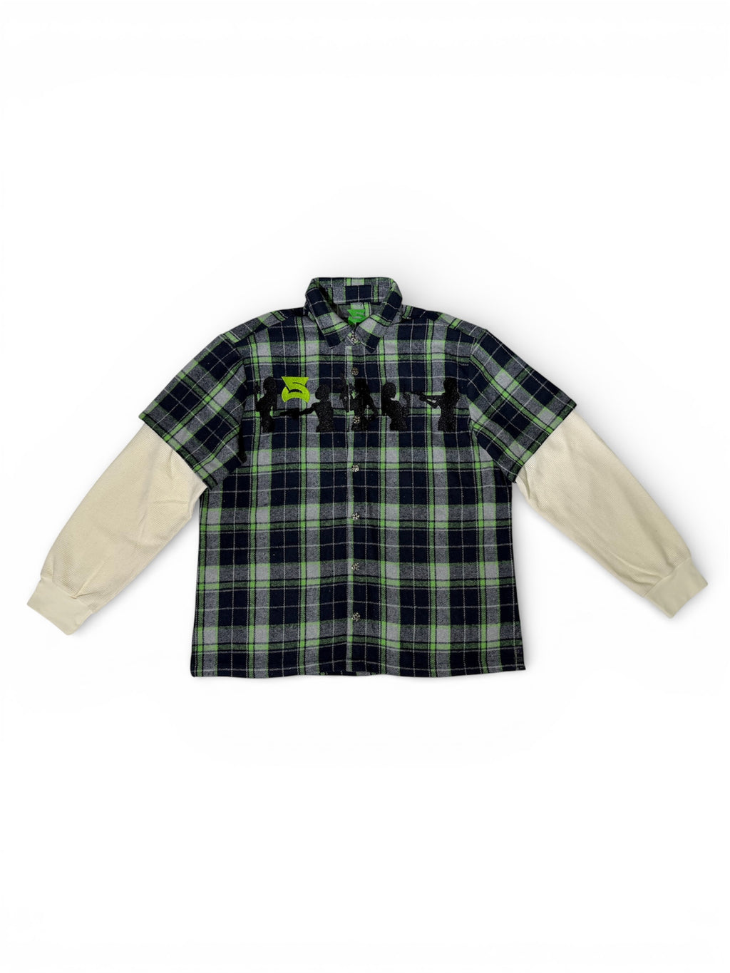 SEKS GIRLS FLANNEL (GREEN)