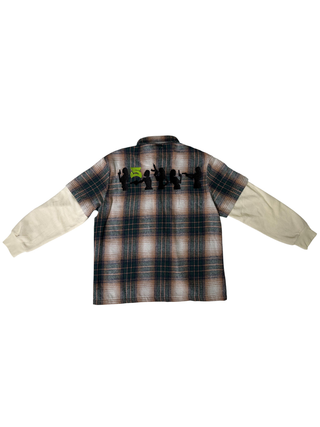 SEKS GIRLS FLANNEL (PINE GREEN)